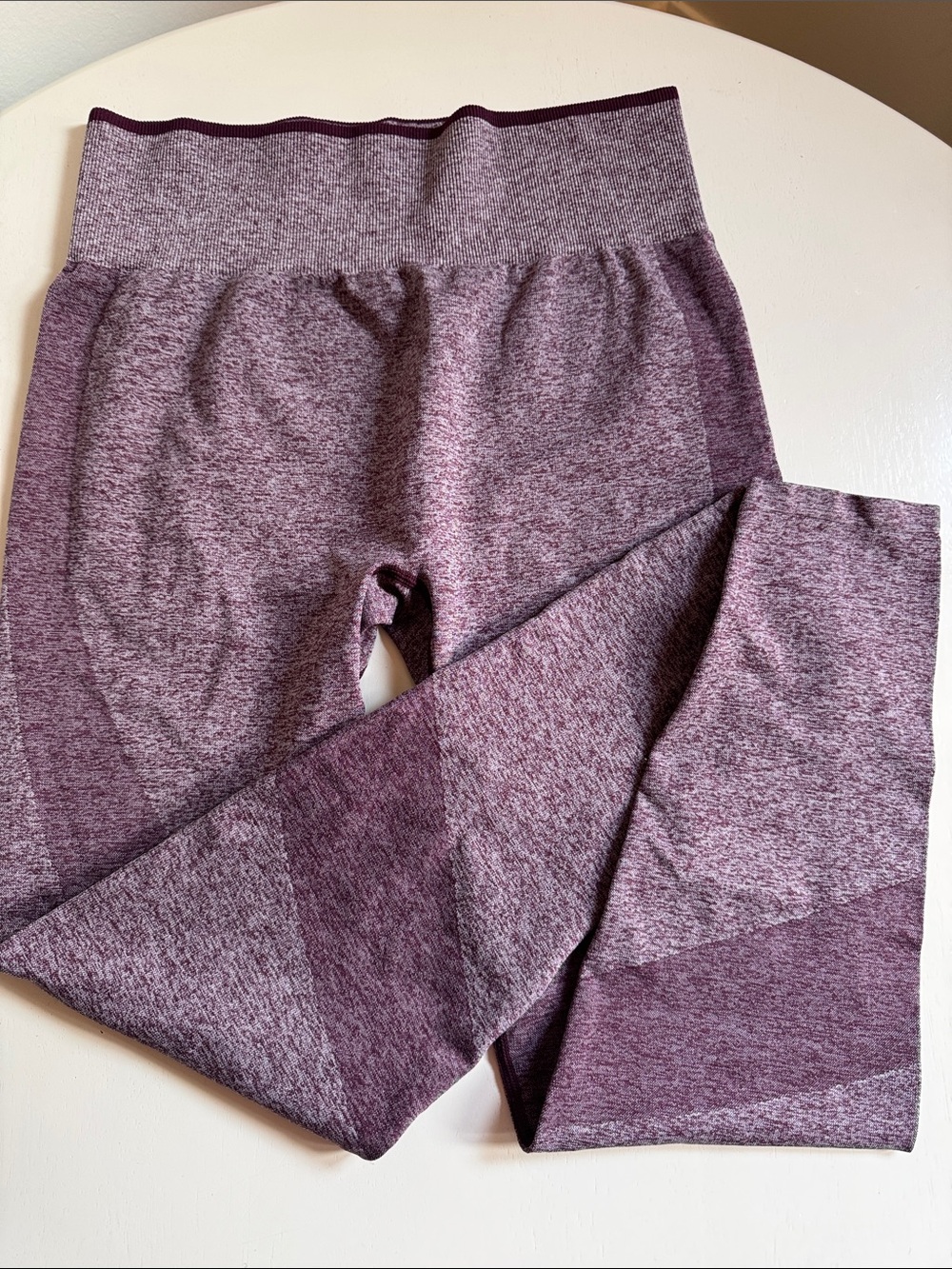 PINK Victoria's Secret Seamless Purple Heathered Leggings